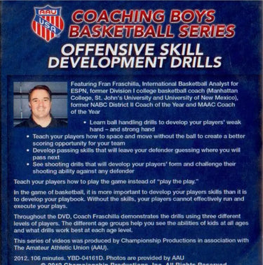 (Rental)-Offensive Skill Development Drills Fran Fraschilla